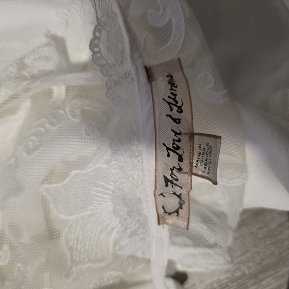 For Love And Lemons White Lace Blouse - Picture 14 of 15